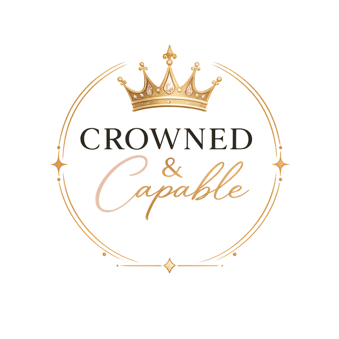 Crowned & Capable Co. crest — a crown above the initials C&C